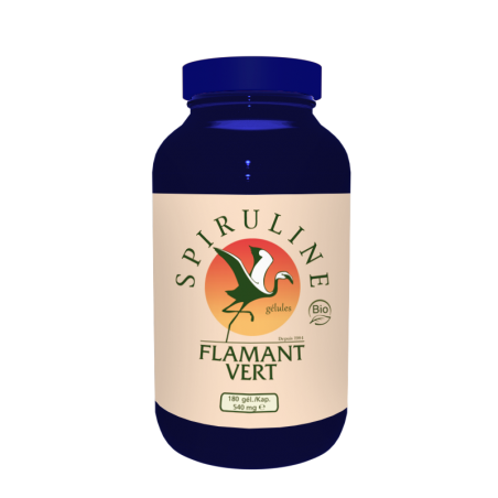 Spiruline bio 180 gélules